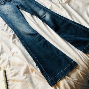 High Waist Super Flare Jeans